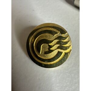Lapel Pin Princess Cruise Line Captain's Circle Badge Gold Color Metal Tac NEW